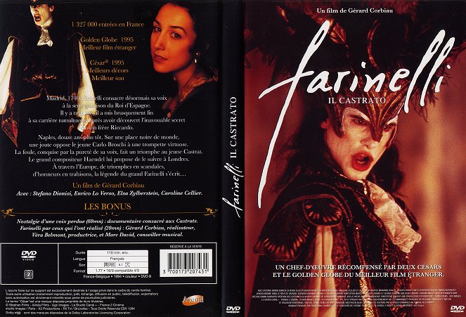 Farinelli - Couvertures