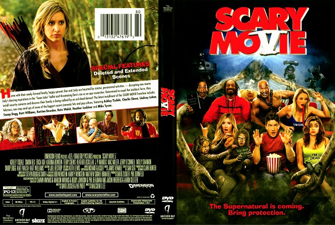 Scary Movie 5 - Um Mítico Susto de Filme - Capas