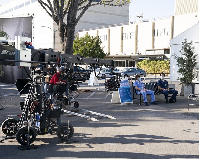 Grey's Anatomy - Die jungen Ärzte - Season 17 - Bis an unsere Grenzen - Dreharbeiten
