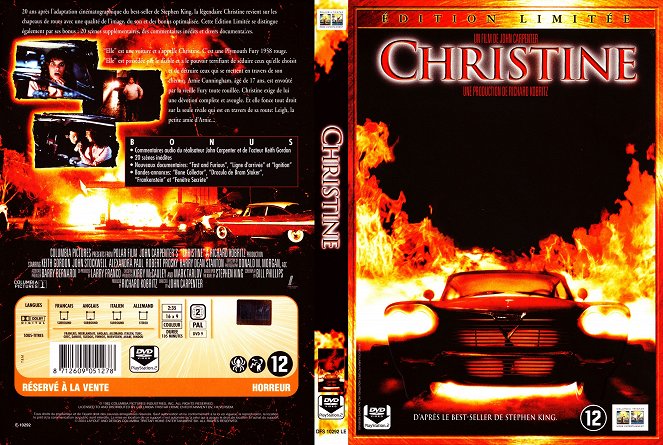 Christine, o Carro Assassino - Capas