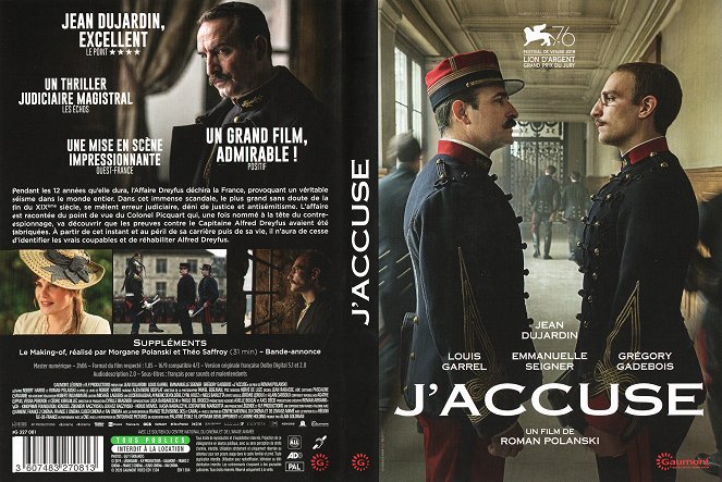 J'accuse – Intrige - Covers