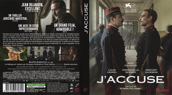 J'accuse – Intrige - Covers