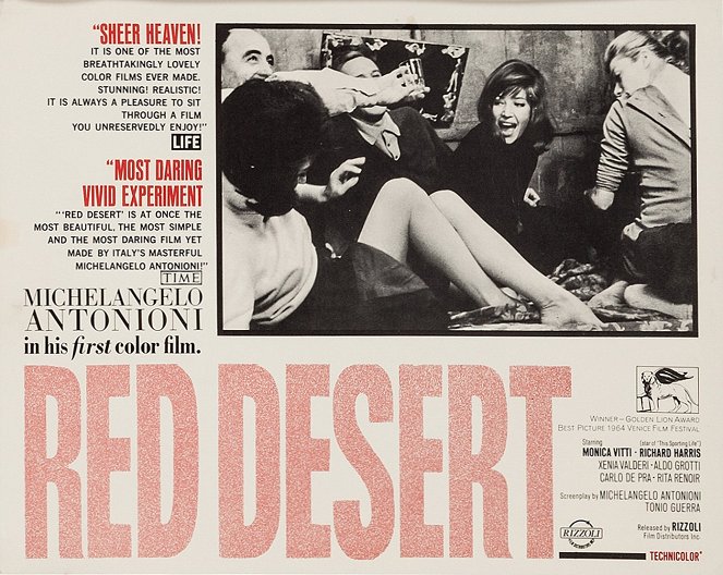 Deserto rosso - Lobbykaarten