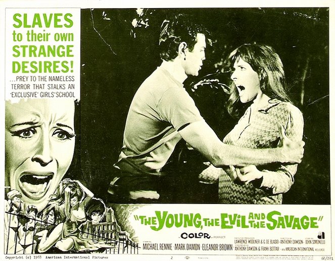 The Young, the Evil and the Savage - Lobby Cards