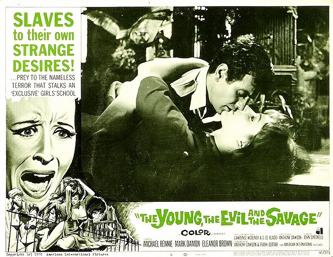 The Young, the Evil and the Savage - Lobby Cards