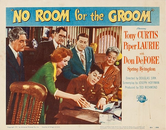 No Room for the Groom - Lobbykaarten