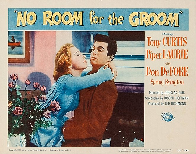 No Room for the Groom - Lobby Cards