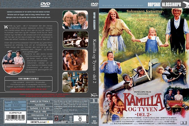 Kamilla og tyven - del 2 - Covers