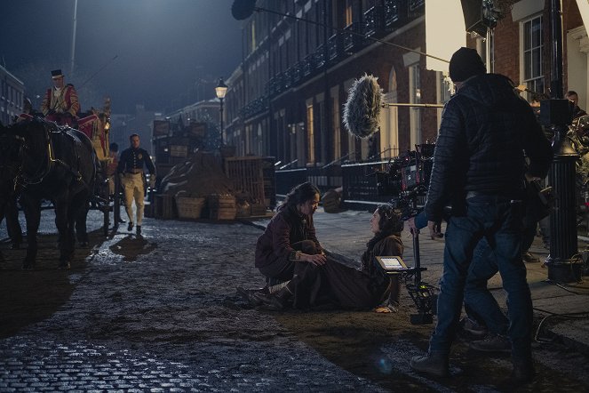 O Bando - Capítulo 1: Uma ameaça em Londres - De filmagens