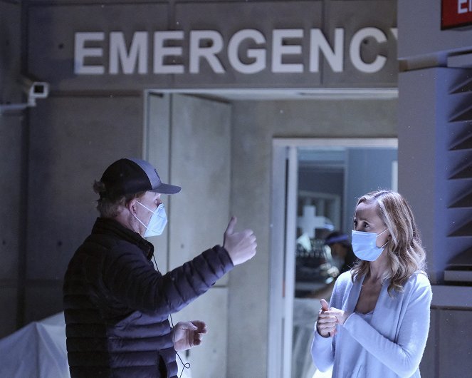 Grey's Anatomy - Die jungen Ärzte - Season 17 - Was wäre, wenn? - Dreharbeiten - Kevin McKidd, Kim Raver