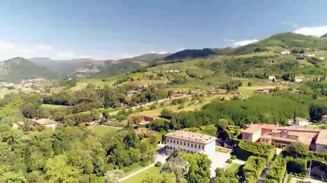 Villengärten in der Toskana - Die Villa Reale bei Marlia - Filmfotos