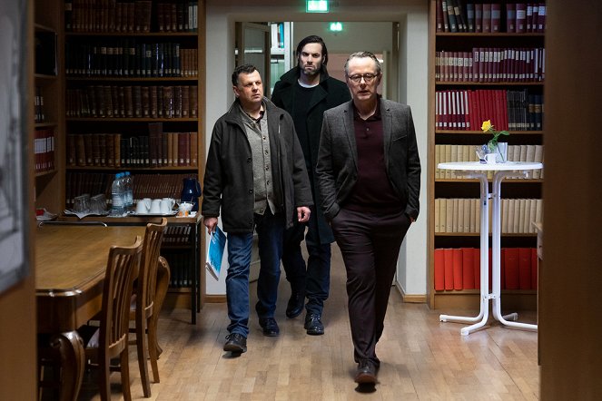 Laim und die Tote im Teppich - Filmfotók - Gerhard Wittmann, Maximilian Simonischek, Peter Knaack