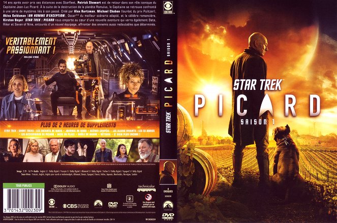 Star Trek: Picard - Season 1 - Carátulas