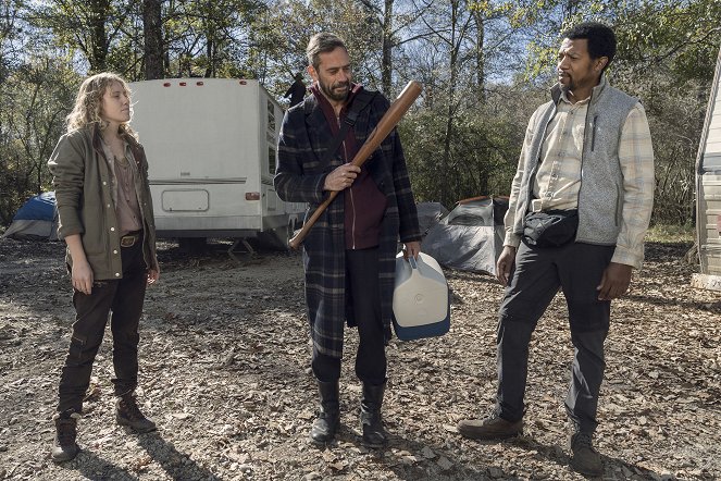 The Walking Dead - Here's Negan - Van film - Lindsley Register, Jeffrey Dean Morgan