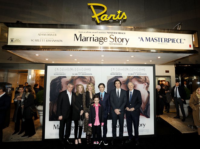 Manželská historie - Z akcií - New York Premiere of "Marriage Story" hosted by Netflix at The Paris Theater on November 10, 2019