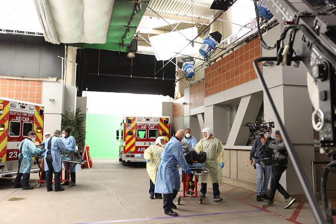Grey's Anatomy - Die jungen Ärzte - Eine Entschuldigung zu wenig - Dreharbeiten