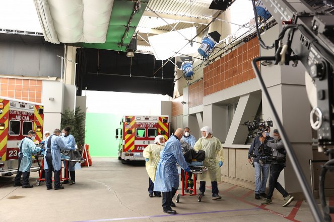 Grey's Anatomy - Une journée de silence - Tournage