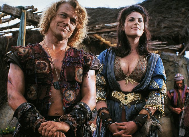 Hercules: The Legendary Journeys - Pride Comes Before a Brawl - Z filmu - Michael Hurst, Lisa Chappell