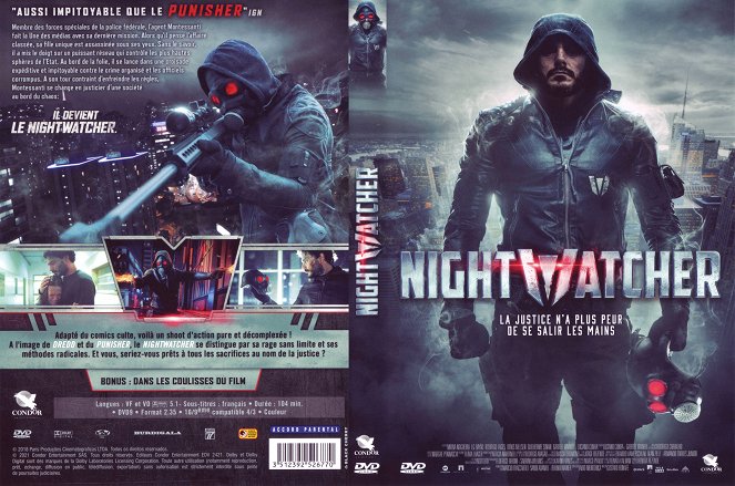 Nightwatcher - Couvertures