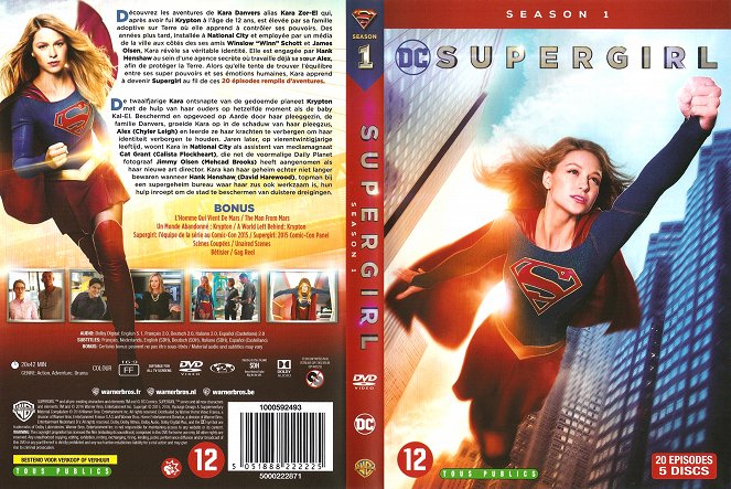 Supergirl - Season 1 - Carátulas