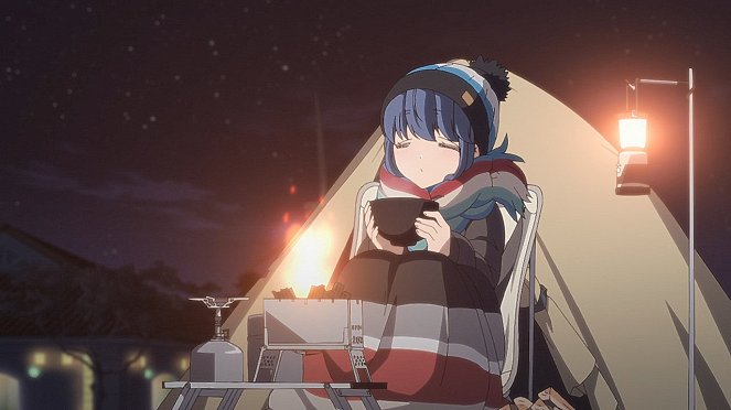 Laid-Back Camp - New Year's Solo Camper Girl - Photos