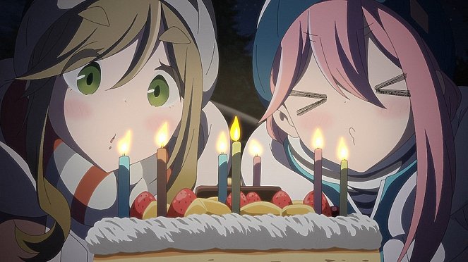 Laid-Back Camp - Izu Camping!!! Birthdays! - Photos