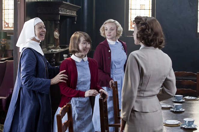 Call the Midwife - Une novice au couvent - Film - Jenny Agutter, Bryony Hannah, Helen George