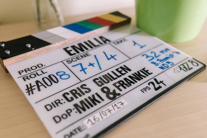 Emilia - De filmagens