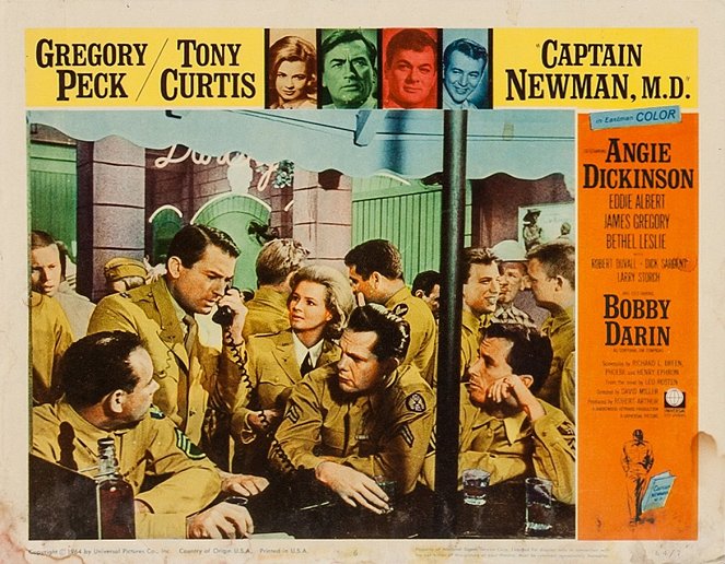Captain Newman, M.D. - Lobby karty