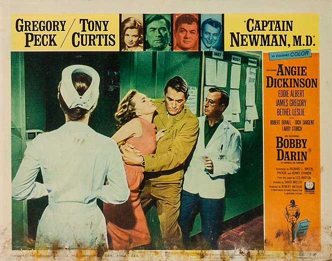 Captain Newman, M.D. - Lobby karty