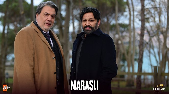 Maraşlı - Episode 12 - Dreharbeiten - Kerem Atabeyoğlu, Serhat Kılıç