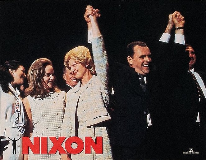 Nixon - Lobbykaarten - Annabeth Gish, Marley Shelton, Joan Allen, Anthony Hopkins