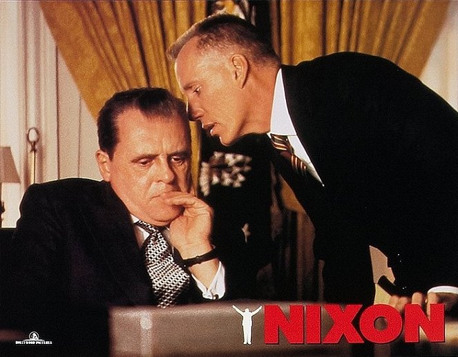 Nixon - Lobbykarten - Anthony Hopkins, James Woods
