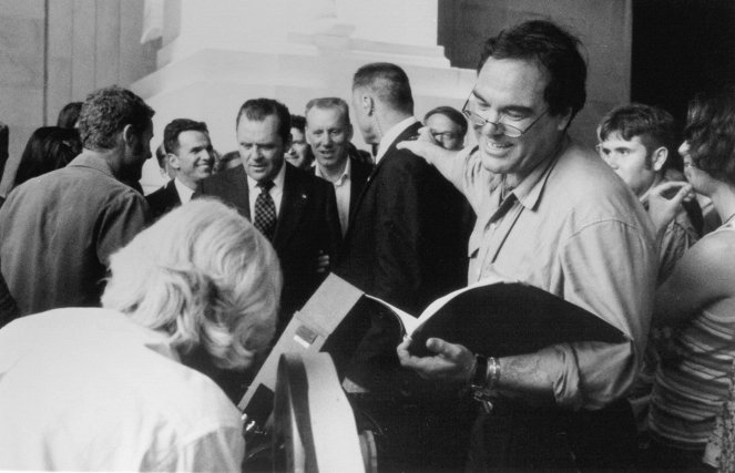 Nixon - Van de set - Anthony Hopkins, James Woods, Oliver Stone