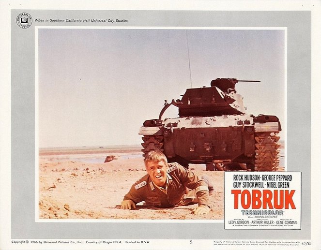 Tobruk - Lobby Cards