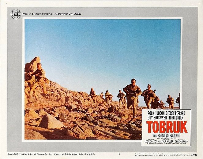 Tobruk - Lobby Cards