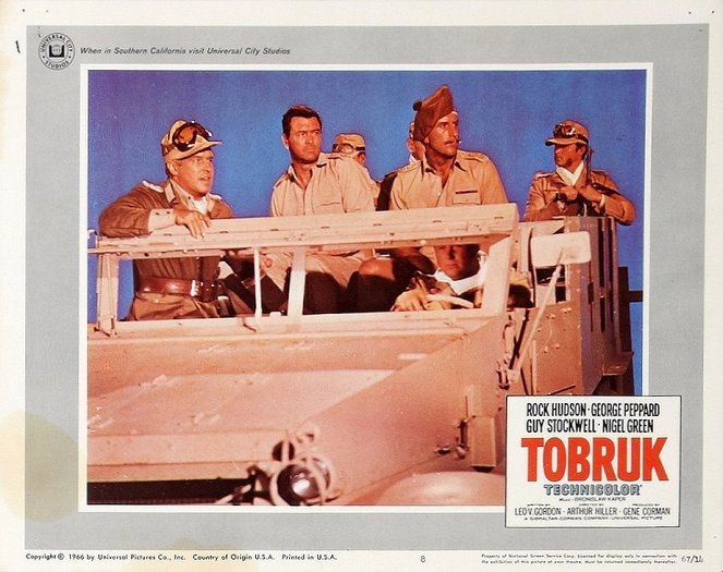 Tobruk - Lobbykarten