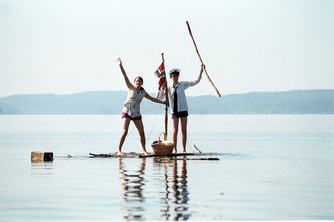 Olsenbanden Junior går under vann - Filmfotos