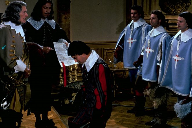 D'Artagnan ja kolme muskettisoturia - Kuvat elokuvasta - Henri Nassiet, Guy Tréjan, Gérard Barray, Bernard Woringer, Jacques Toja, Georges Descrières