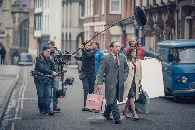 The Trial of Christine Keeler - Episode 4 - De filmagens - Sam Troughton, Sophie Cookson