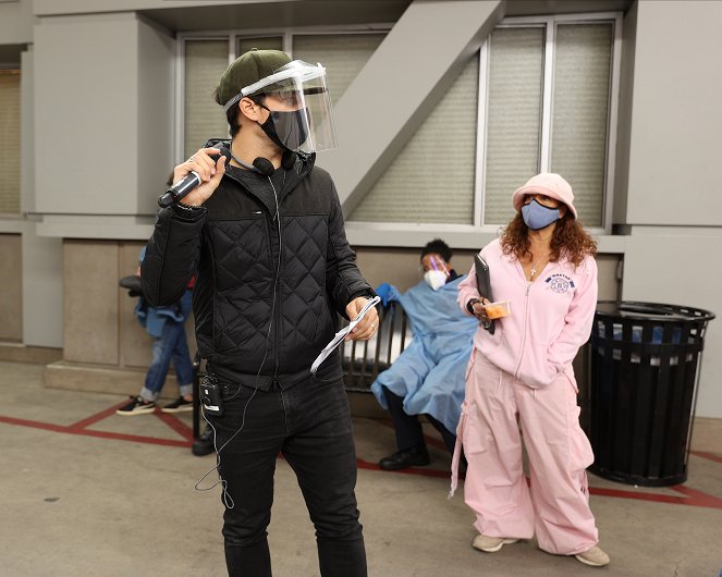 Grey's Anatomy - Une journée de silence - Tournage - Giacomo Gianniotti