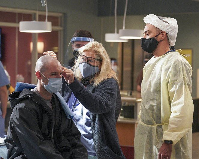 Grey's Anatomy - Die jungen Ärzte - Zeichen der Zeit - Dreharbeiten - Richard Flood, Jesse Williams