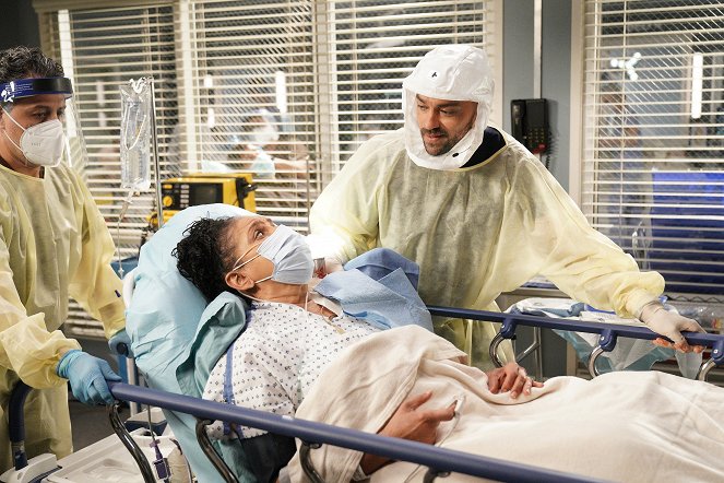 Grey's Anatomy - Sign O' the Times - Van film - Phylicia Rashad, Jesse Williams