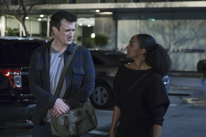 The Rookie - Man of Honor - Photos - Nathan Fillion, Mekia Cox