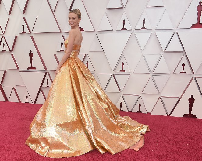 The 93rd Annual Academy Awards - Événements - Red Carpet - Carey Mulligan