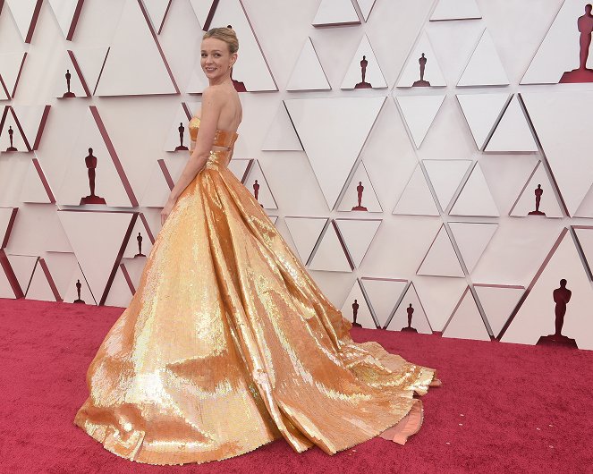 OSCARS - Die Nacht 2021 - Veranstaltungen - Red Carpet - Carey Mulligan