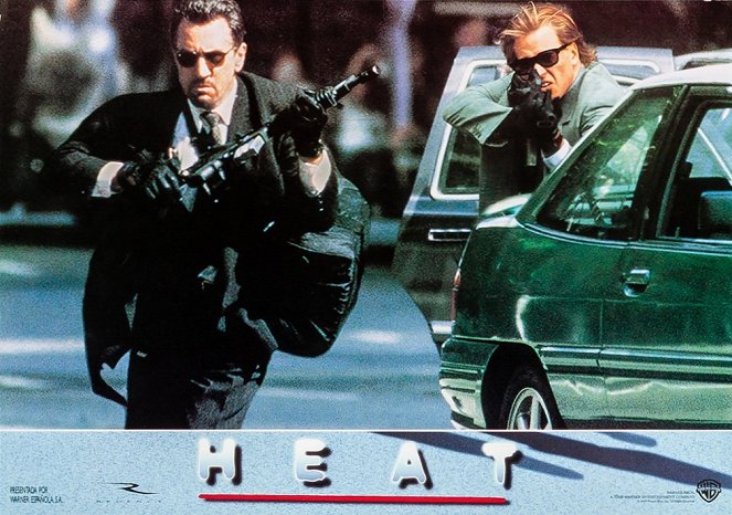 Heat - Cidade sob Pressão - Cartões lobby - Robert De Niro, Val Kilmer