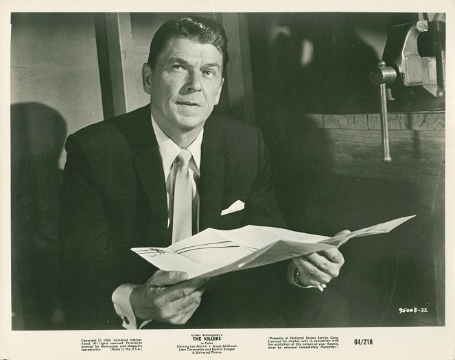 The Killers - Lobby Cards - Ronald Reagan