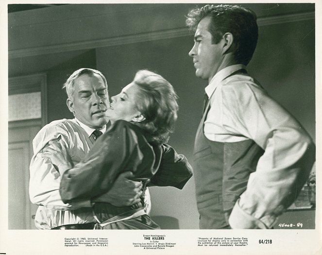 The Killers - Lobby Cards - Lee Marvin, Angie Dickinson, Clu Gulager