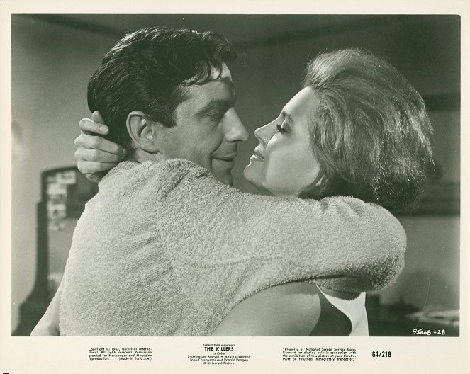 Der Tod eines Killers - Lobbykarten - John Cassavetes, Angie Dickinson